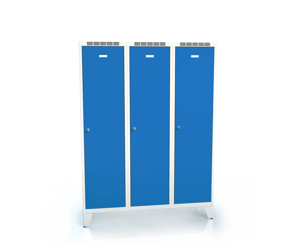 Cloakroom locker reduced height ALDOP with feet 1620 x 1200 x 500